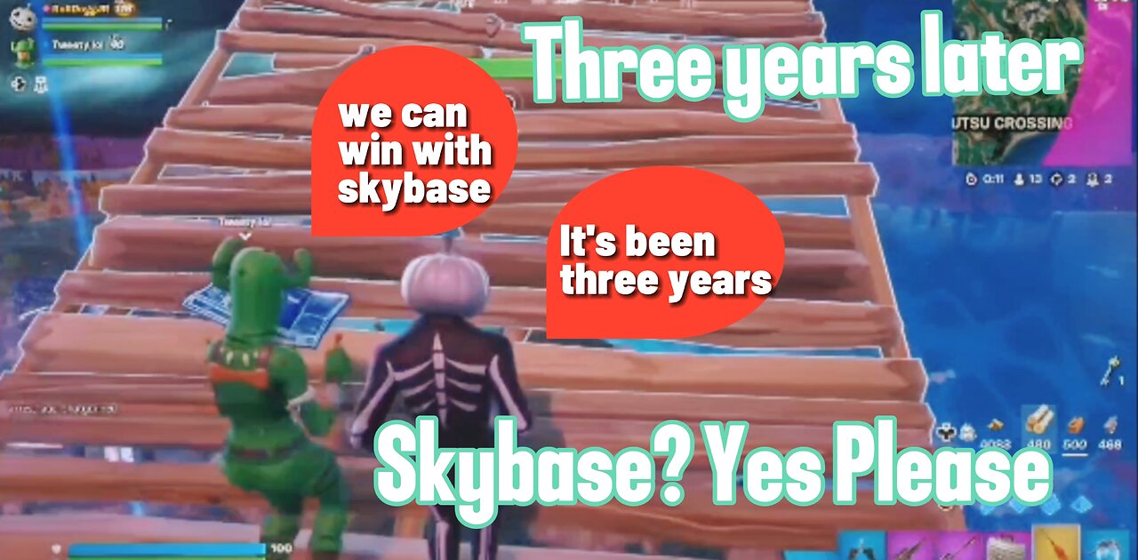 Fortnite Skybase for the win?