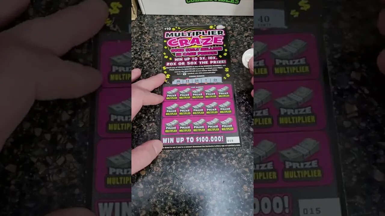Winning NEW Lottery Ticket Scratch Offs Multiplier Craze!