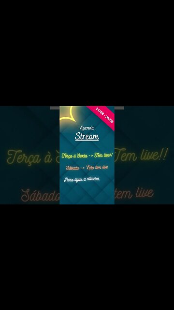 21 a 26 #agosto #agenda #Live #streamer #gamergirl #brawlstars #youtube #rumo2k
