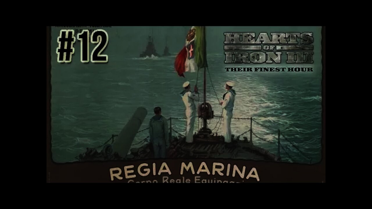 Hearts of Iron 3: Black ICE 9 - 12 (Italy) Regia Marina