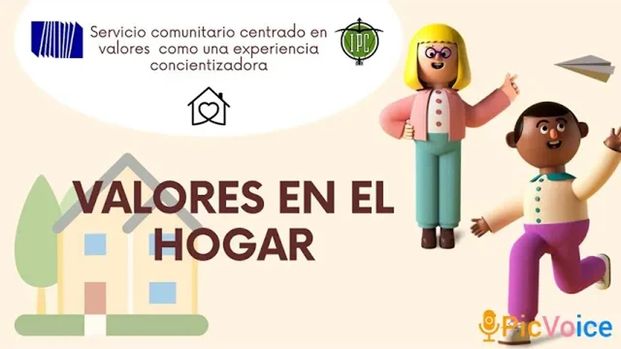 Micro informativo: Valores en el hogar