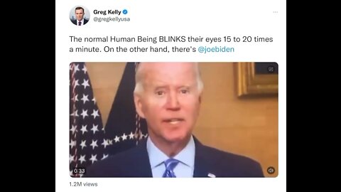 No Blink Joe!