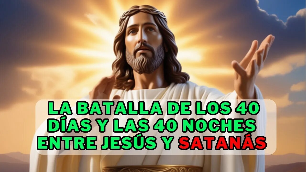 ✝️Reflexiones sobre la Resistencia de Cristo🙏 LA BATALLA DE 40 DÍAS Y 40 NOCHES ENTRE JESÚS Y SATAN