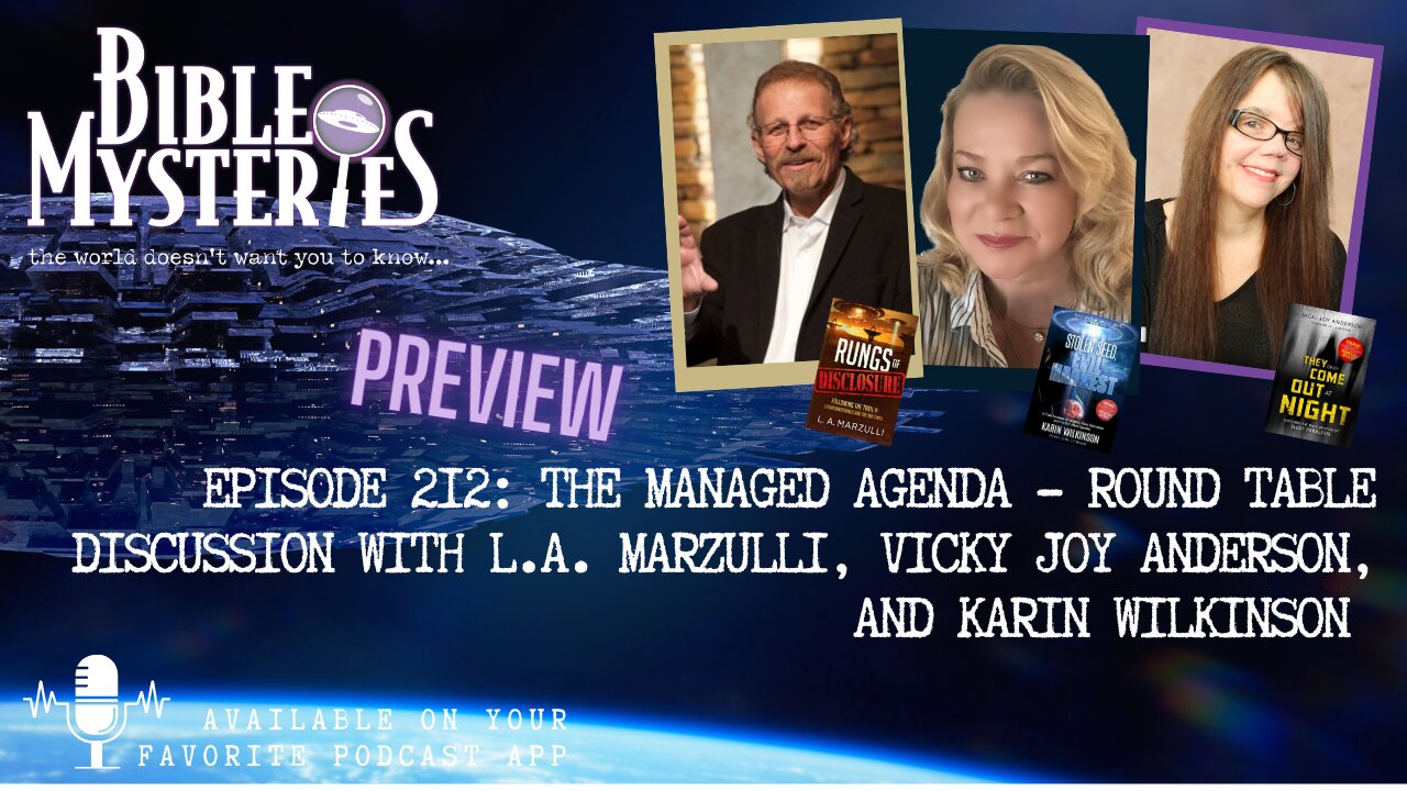 PREVIEW - The Managed Agenda Discussion with L.A. Marzulli, Vicki Joy Anderson, and Karin Wilkinson