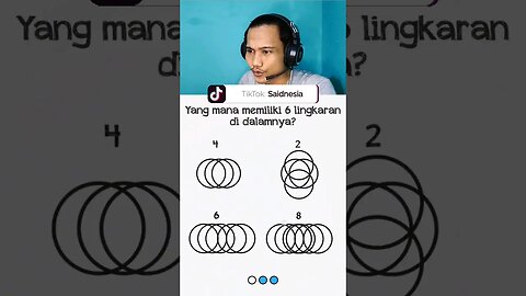 Ada berapa lingkaran? | Braindom level 123