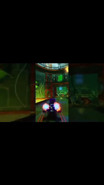 Neon Red Wheels Gameplay - Crash Team Racing Nitro-Fueled