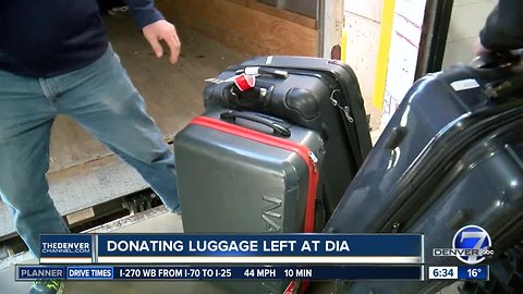 You can now donate broken luggage at DIA