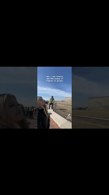 POV: You Finally See The Statue Of Liberty In Person 😁