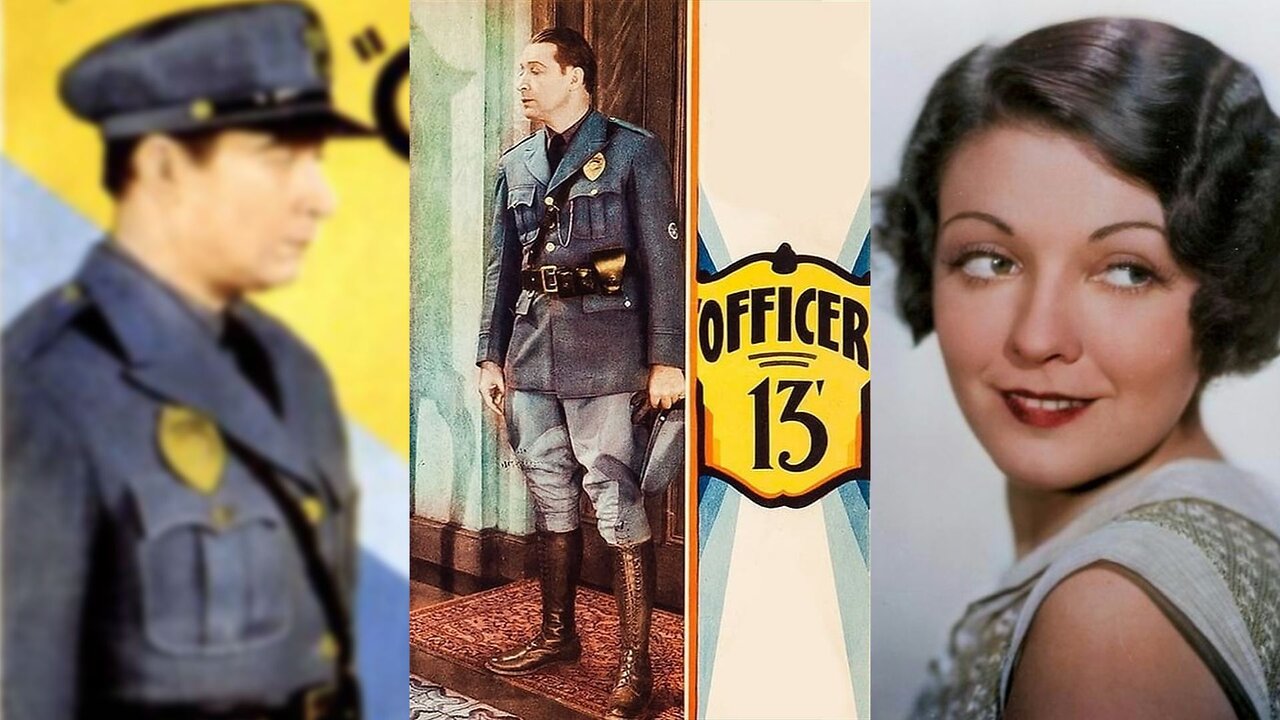 OFFICER 13 (1932) Monte Blue, Lila Lee & Charles Delaney | Crime, Drama | B&W