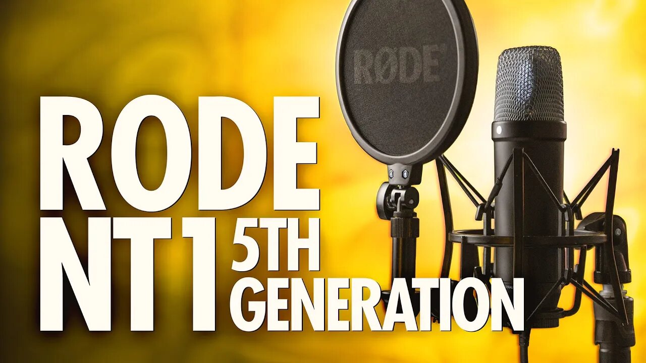 RØDE NT1 5th Generation for Podcast, Voice Over, and Spoken-Word Audio