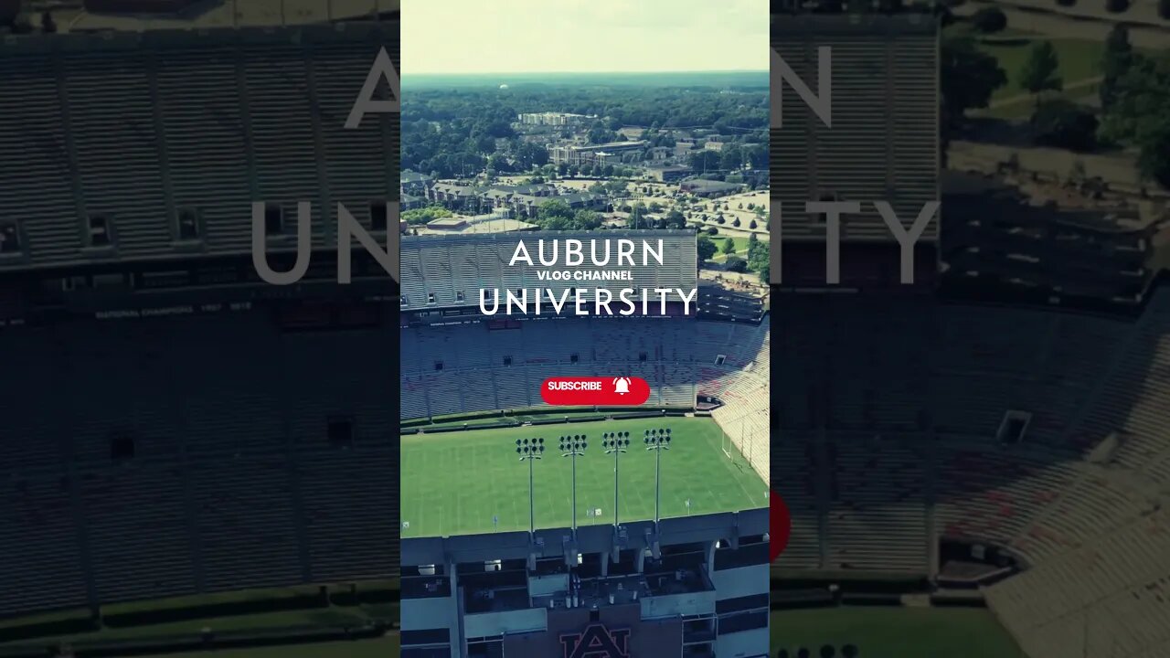 Short flight Over the Jordan-Hare Stadium: 🚁Aerial Views of Auburn's Football Shrine #auburnfootball