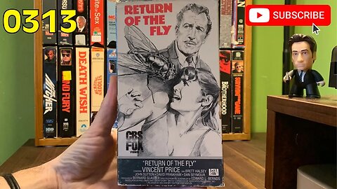 [0313] RETURN OF THE FLY (1959) VHS INSPECT [#returnofthefly #returnoftheflyVHS]