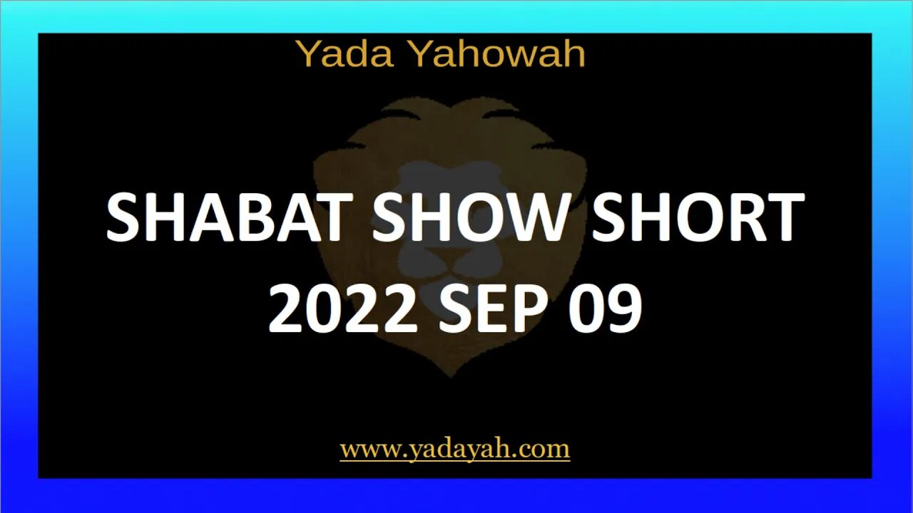 Shabat Show Short 2022 Sep 09