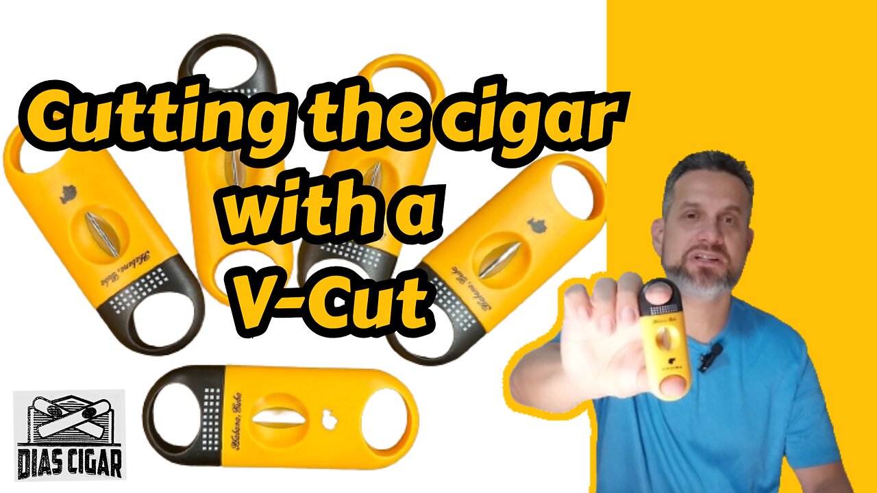 #21 Cutting the cigar with a V-Cut