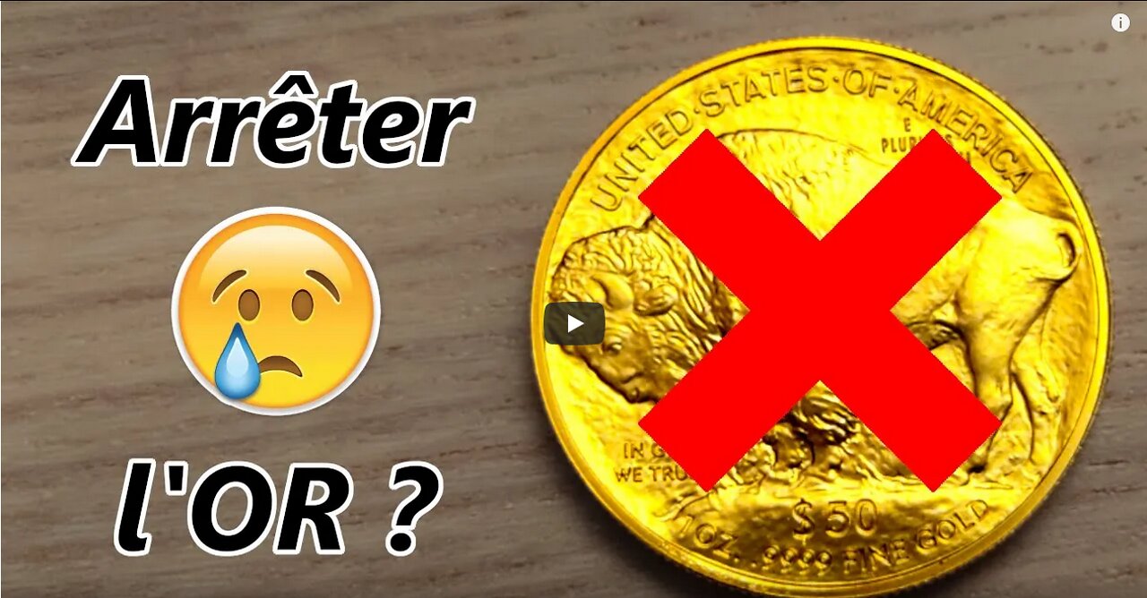 De quelle quantité dOR avez vous BESOIN (quand sarrêter...)