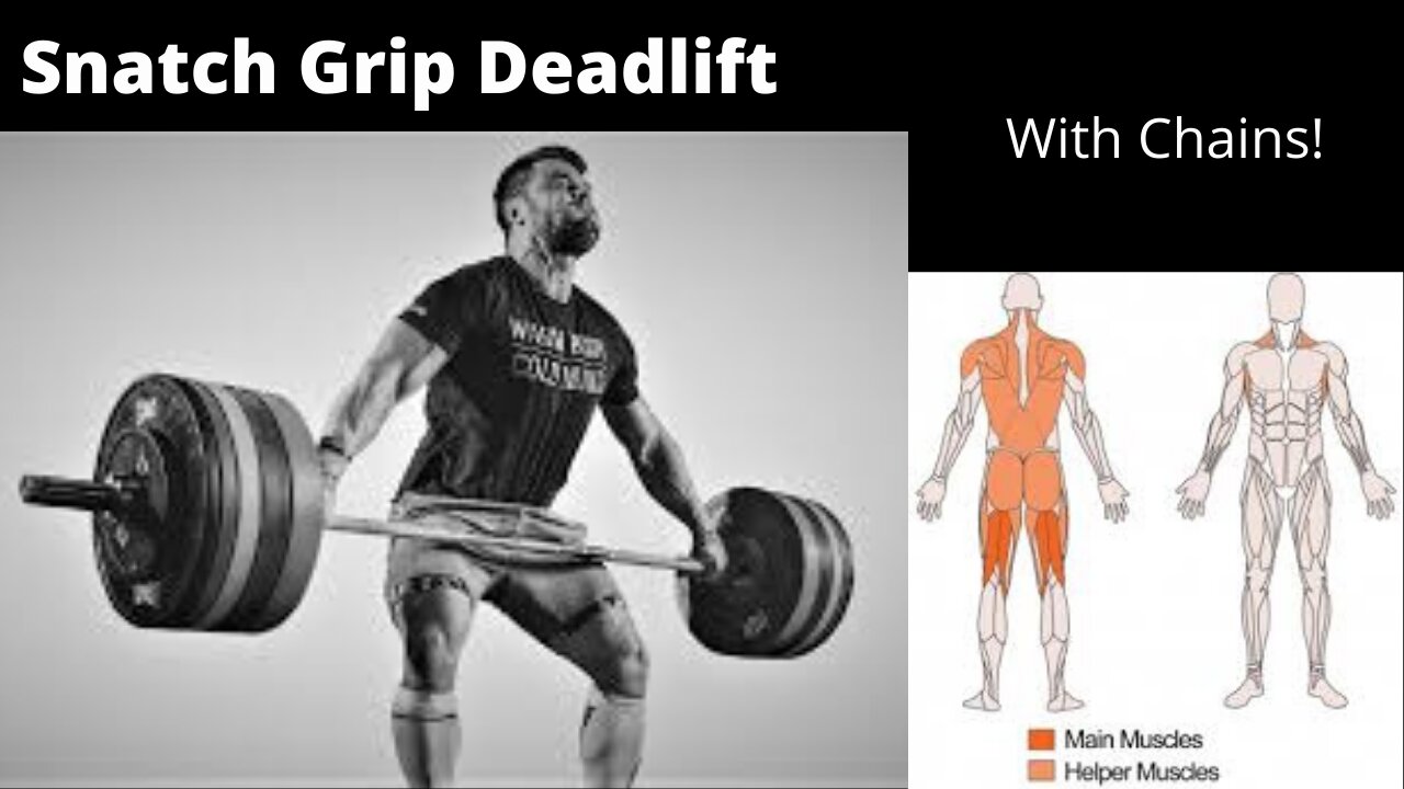 Snatch Grip Deadlift