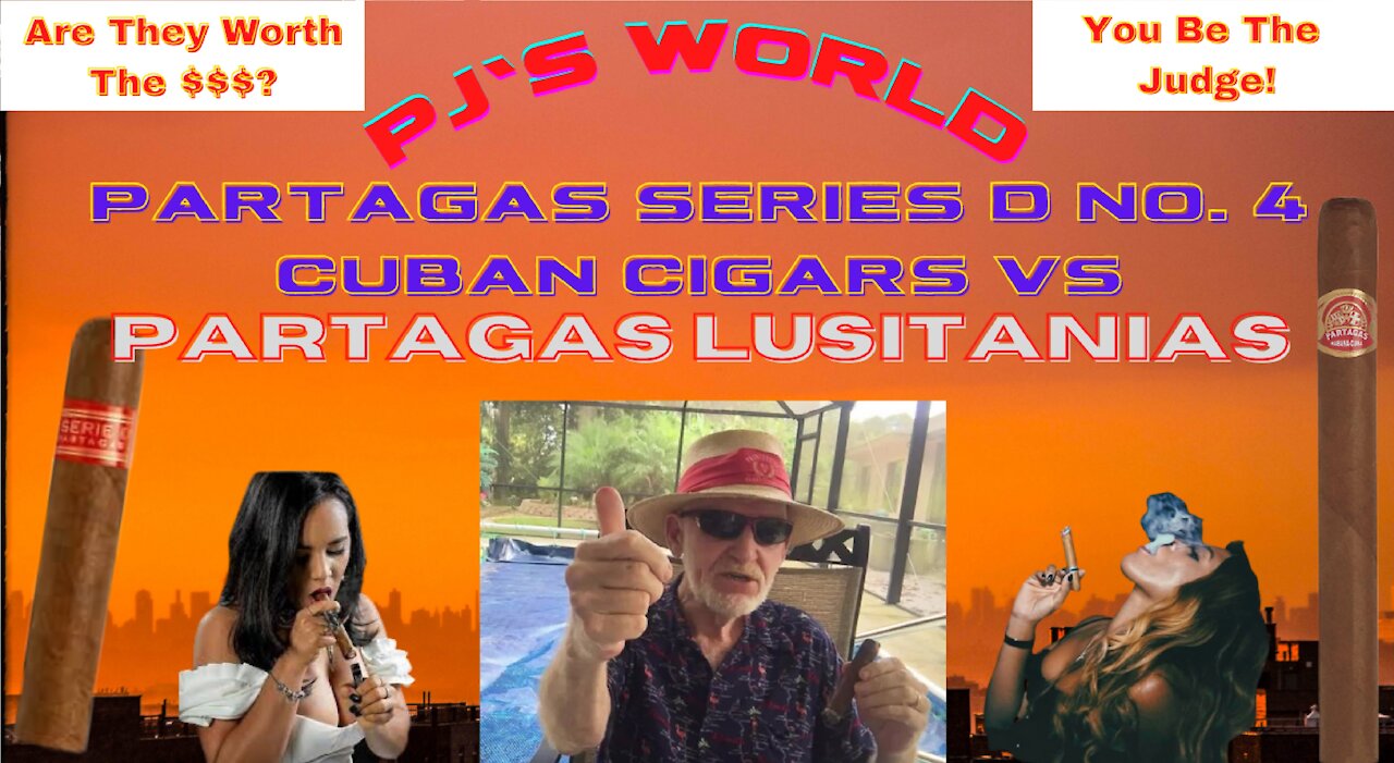 Tasting/Review: Partagas Series D No. 4 Cuban Cigars Vs Partagas Lusitanias. Are They Worth The $$?