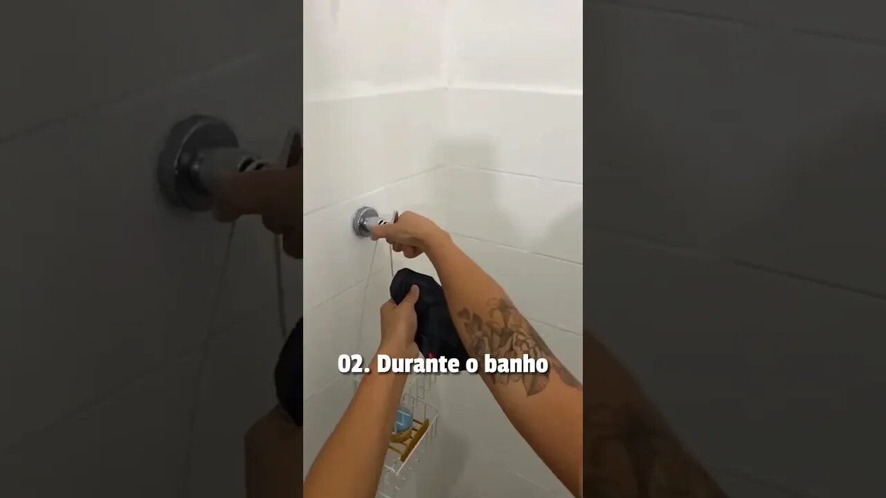 Onde lavar a calcinha de pano ou absorvente de pano.