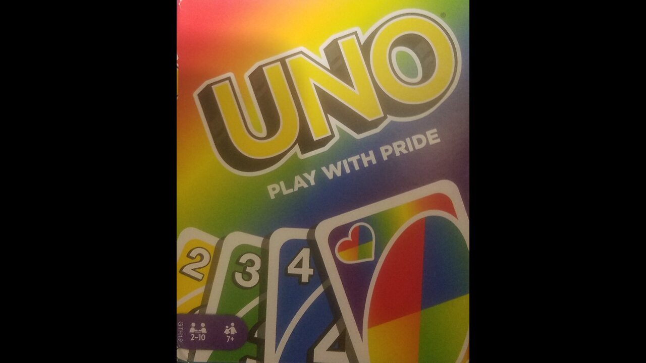 Uno: Play with Pride Edition (Mattel) -- What's Inside