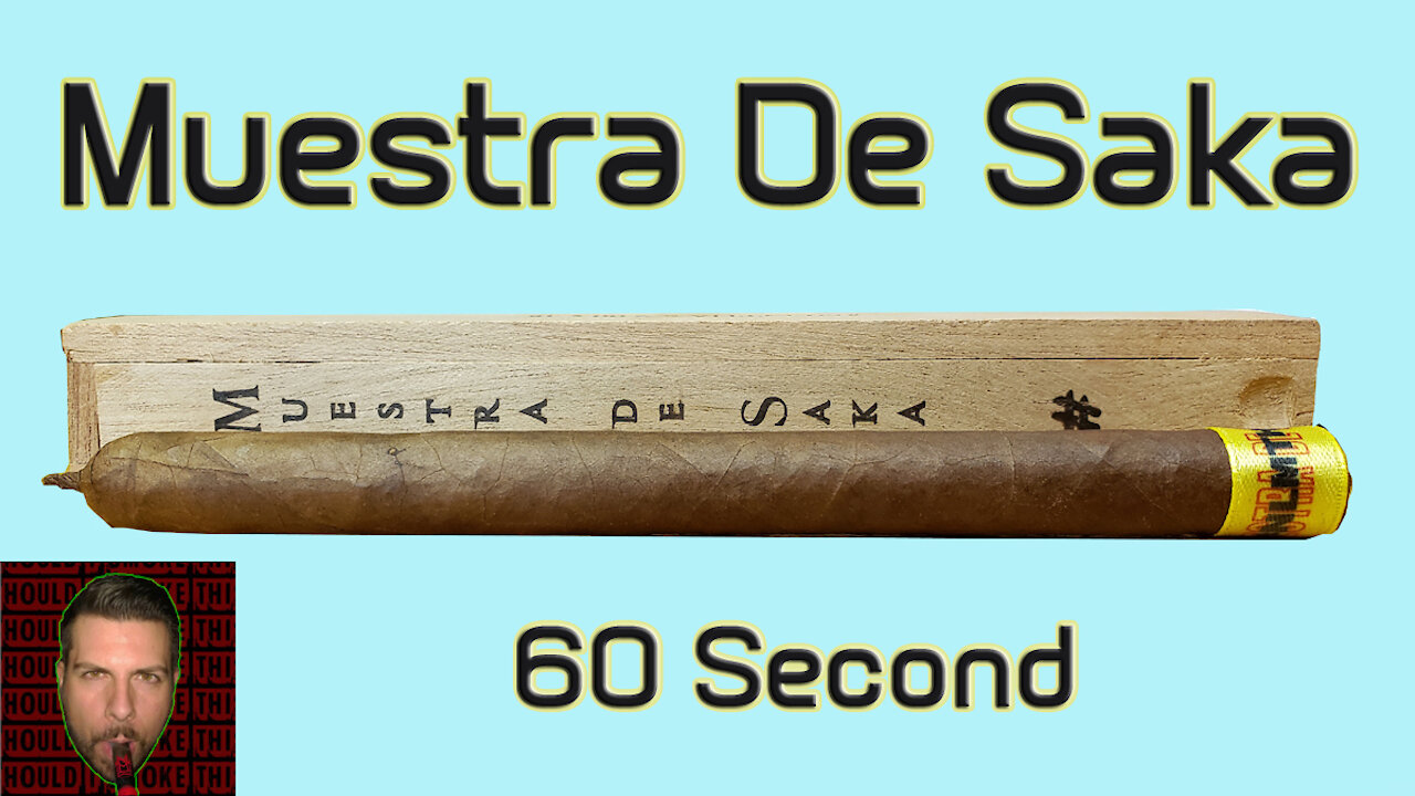 60 SECOND CIGAR REVIEW - Muestra De Saka - Should I Smoke This