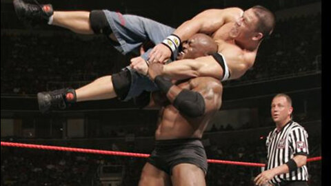 John Cena vs Bobby Lashley The Great American Bash 2007 Highlights