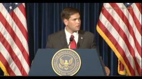 Senator Rubio at The Reagan Library Q&A