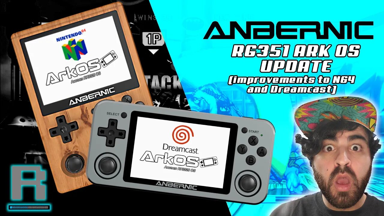 ARK OS on RG351 Devices | N64 and Dreamcast Performance Test