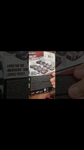 Nascar Authentics Liquid Chase: Mahindra Tractors 14 Car #shorts #Nascar #diecast #mahindra