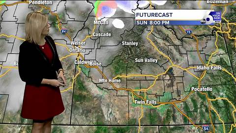 Snow expected Friday evening, slightly warmer temperatures for the weekend