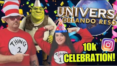 🎄Live🎄Universal Studios |Celebrating 20k subs & 10k on Instagram