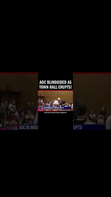 AOC Blindsided As Town Hall ERUPTS!