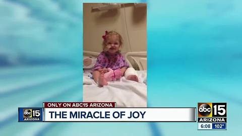 Toddler survives near drowning and a coma, now fighting for full recovery