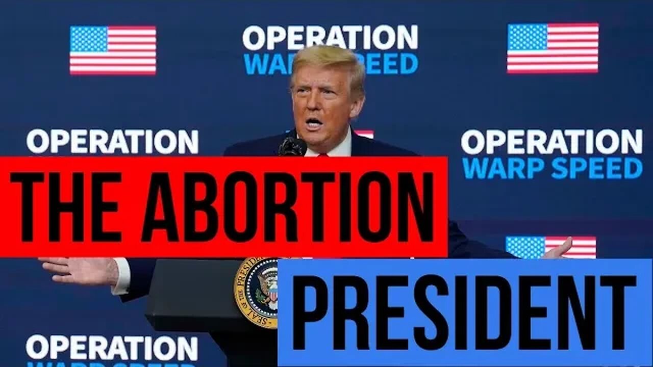 Trump is THE Pro Choice Candidate!