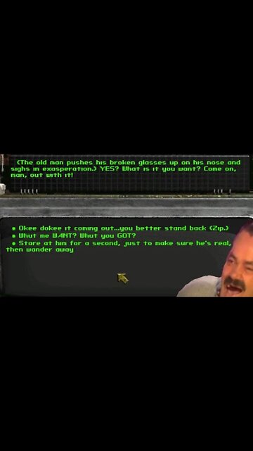 Fallout 2 "Okee Dokee It Coming Out... You Better Stand Back (Zip.)" #Shorts