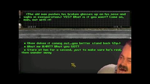 Fallout 2 "Okee Dokee It Coming Out... You Better Stand Back (Zip.)" #Shorts