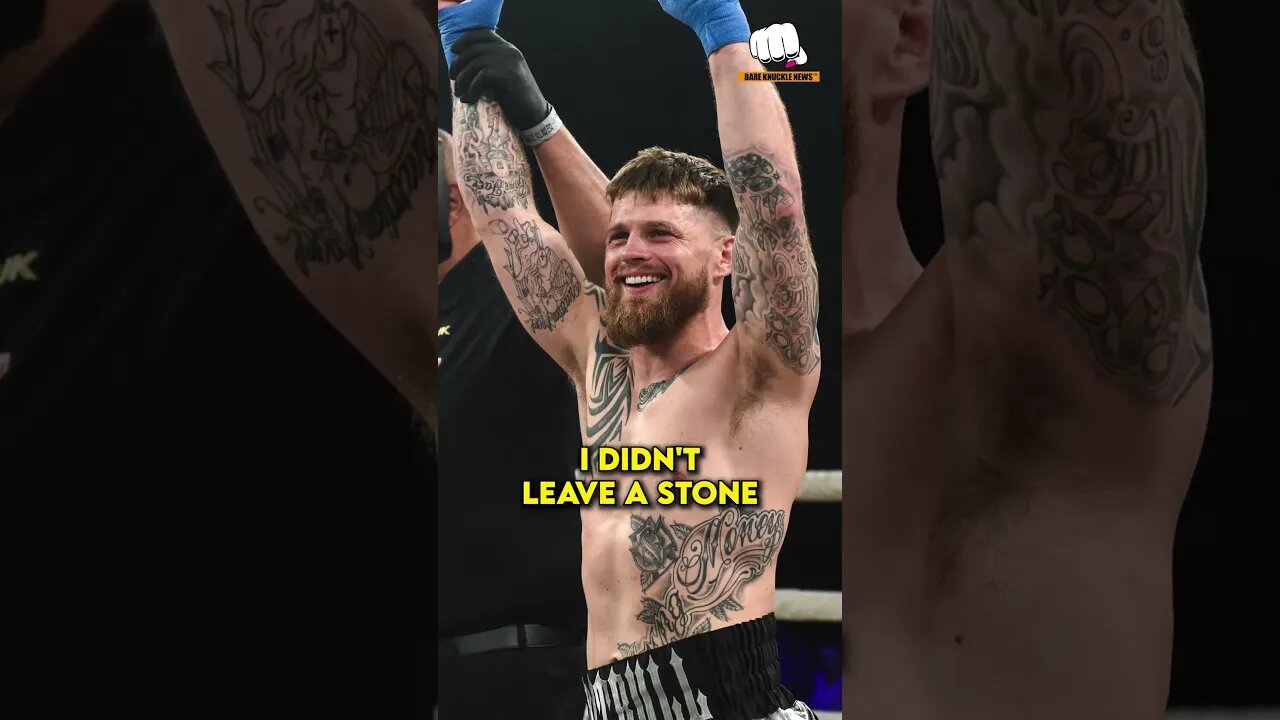 "BKFC is the best thing going! I didn't leave a stone unturned", Morgan Starkey ~ #BKFC46 Newcastle