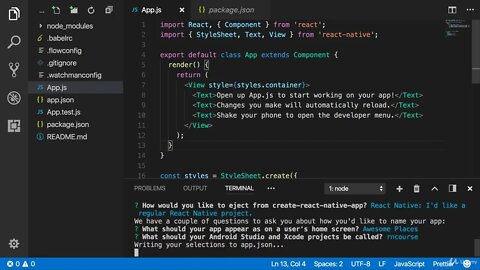 14 - Ejecting from Create React Native App | REACT NATIVE COURSE