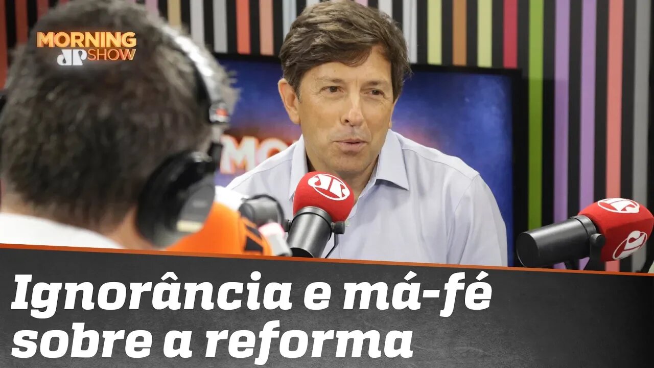 João Amoêdo: ignorância e má-fé na discussão sobre a reforma da Previdência