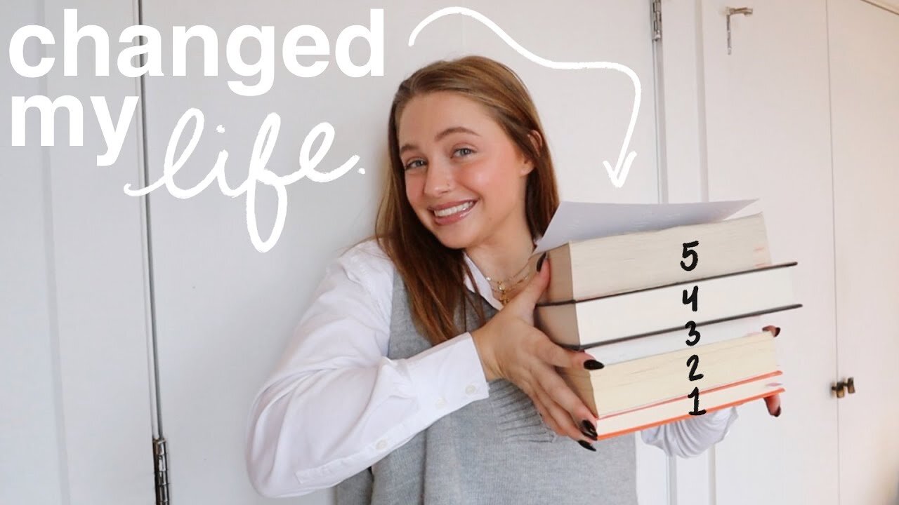 5 books that CHANGED MY LIFE (I've thought about them every day since)