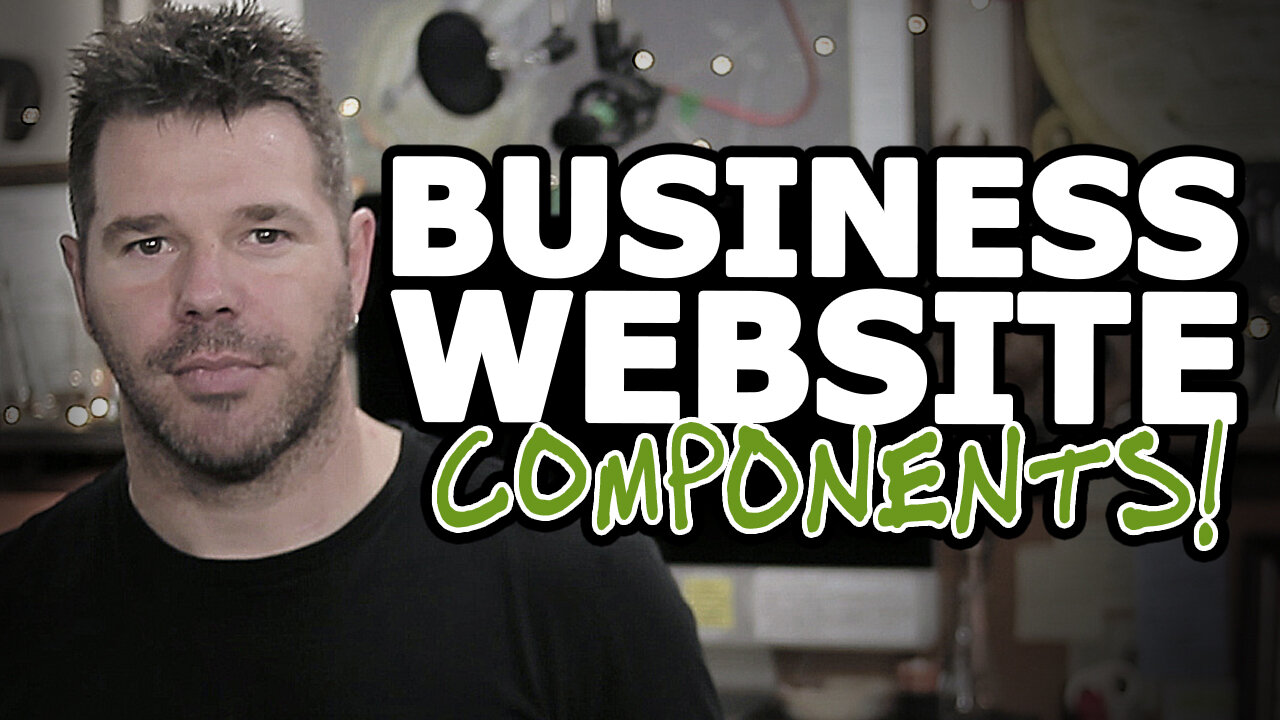 Components Of A Business Website (Critical Parts!) @TenTonOnline