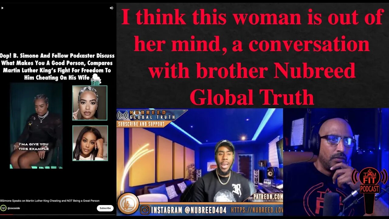 IAMFITPodcast #034: I think this woman is out of her mind, a conversation with Nubreed Global Truth