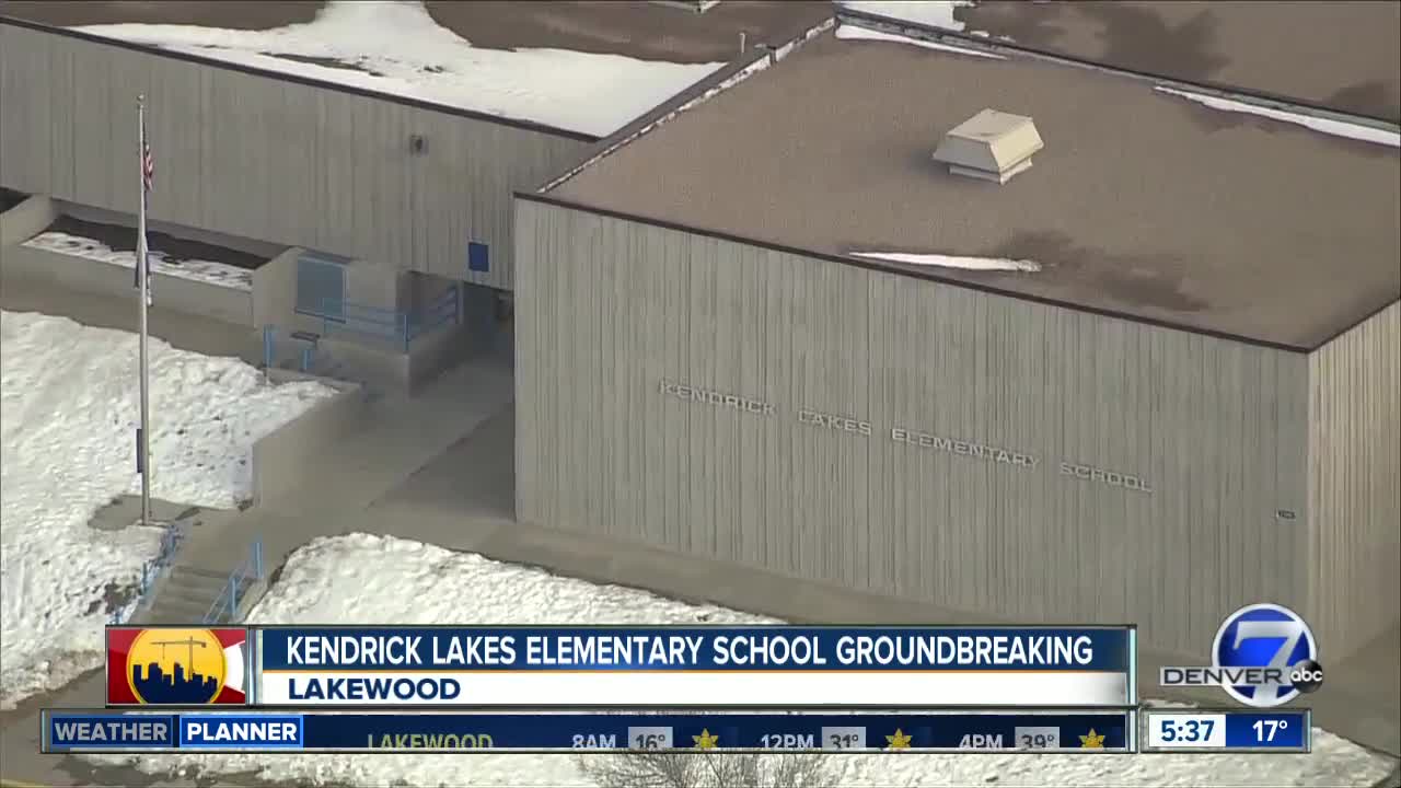 Kendrik Lake Elementary School groundbreaking