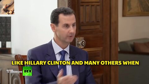 Bashar al-Assad Called Out The Deep State Agenda In 2019