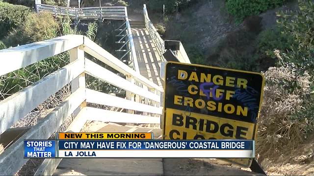 San Diego may have fix for 'dangerous' coastal bridge