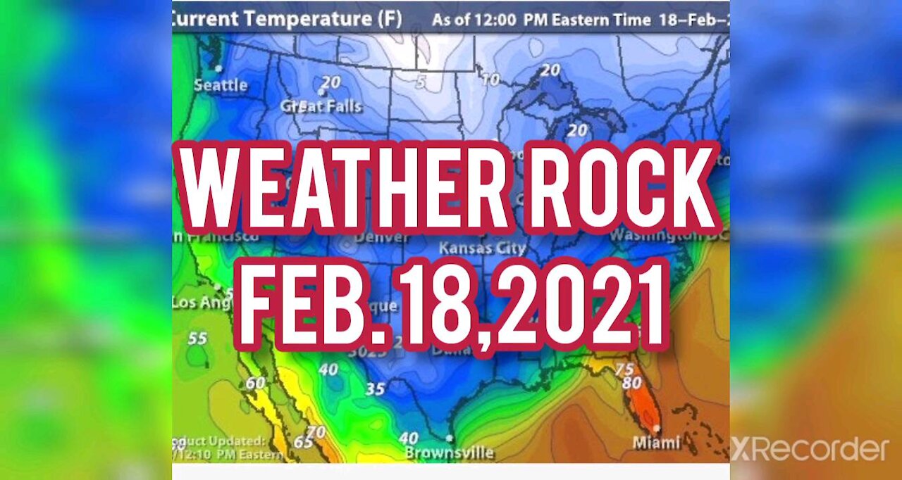 Weather Rock FEB 18,2021