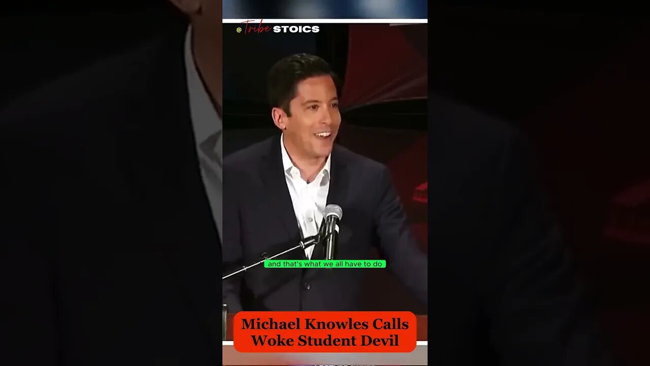 @MichaelKnowles Calls Woke Student “Devil”