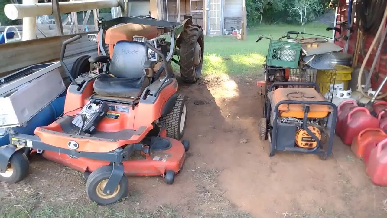 Getting ready to EMP proof the lean-to off the mini barn.