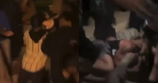 Disturbing Video Captures Three Marines Viscously Attacked by Dozens of Teens