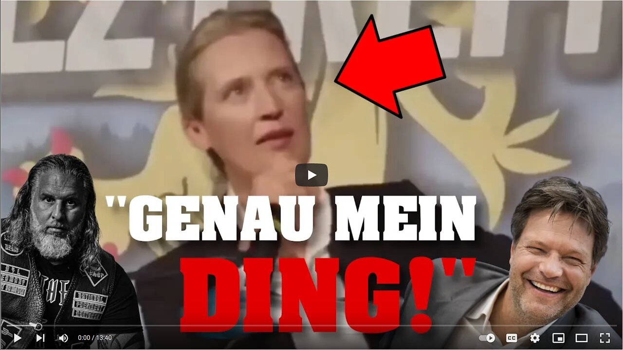 KÖSTLICH! WEIDEL verarscht Habeck wie noch niemand ZUVOR! ᴴᴰ🔥 (720p) (2023-07-28)