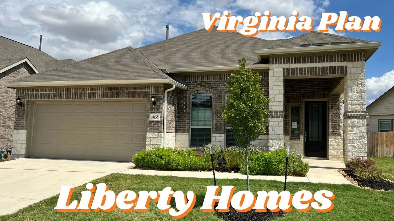 Liberty Homes, Virginia Plan, Rhine Valley Subdivision, Schertz Tx